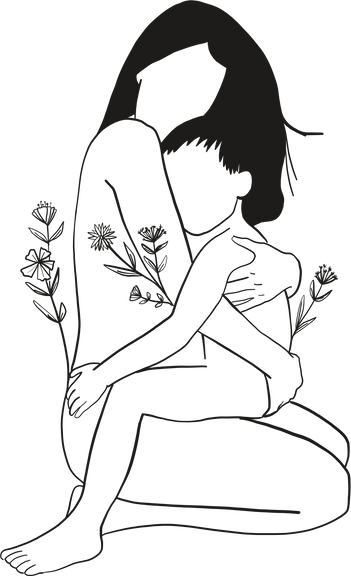 Mother Hugging Her Child